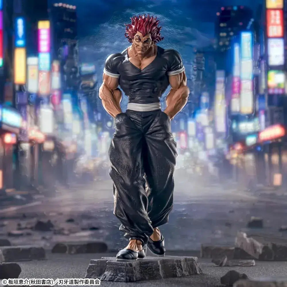SEGA Baki Dou Yujiro Hanma Luminasta Figure 10 x 26 x 15 cm PVC