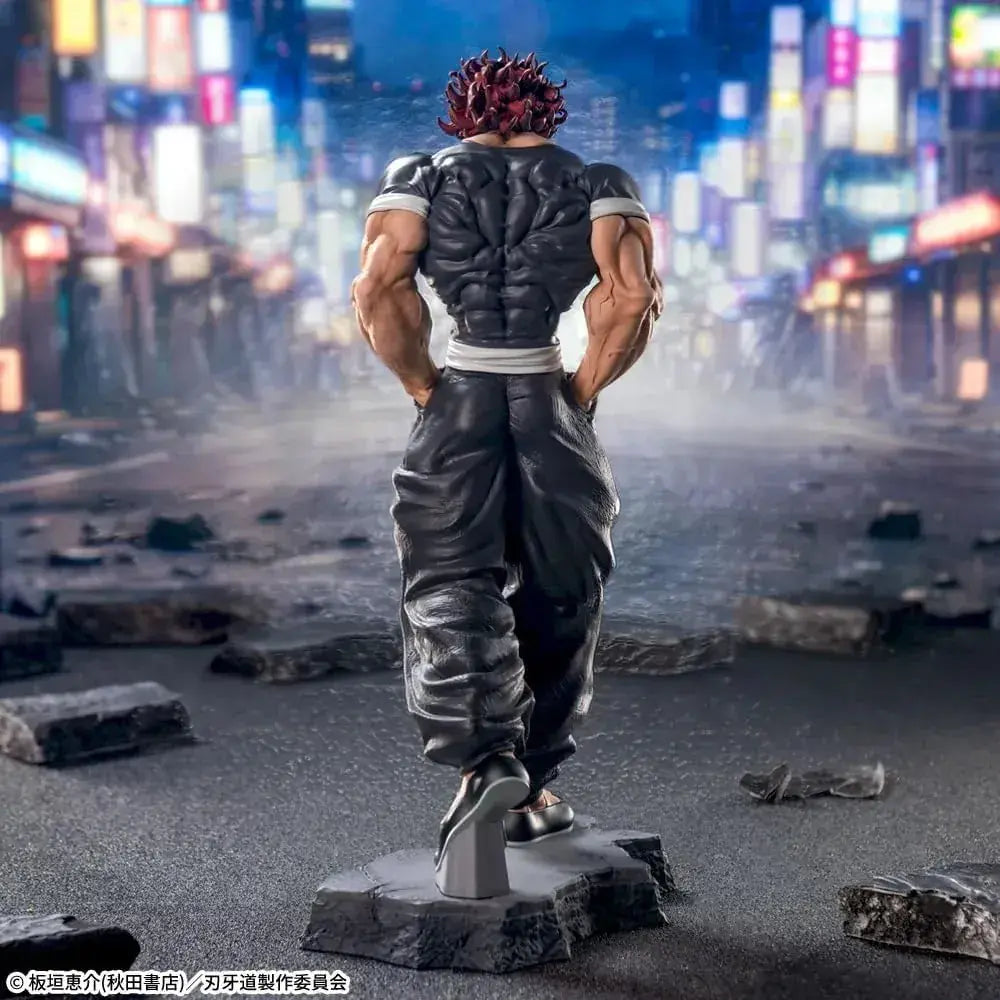 SEGA Baki Dou Yujiro Hanma Luminasta Figure 10 x 26 x 15 cm PVC