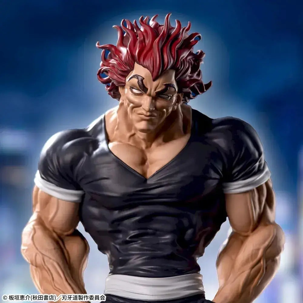 SEGA Baki Dou Yujiro Hanma Luminasta Figure 10 x 26 x 15 cm PVC