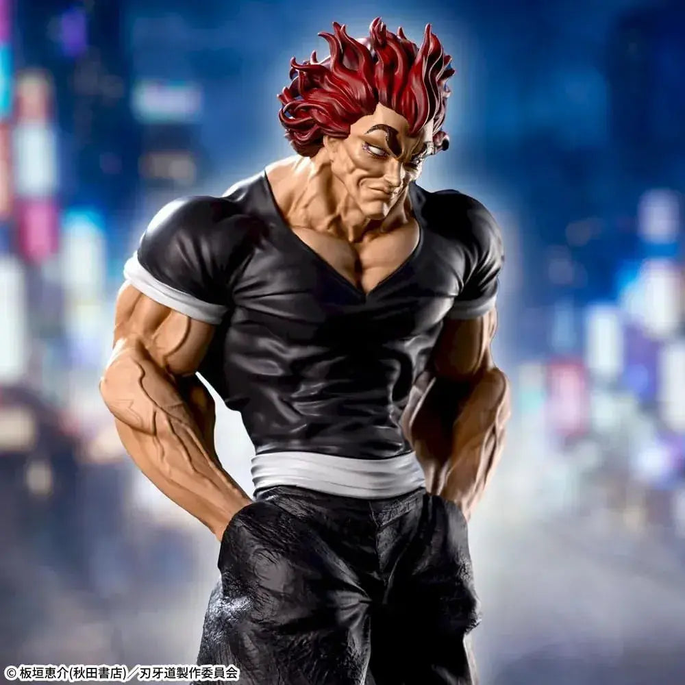 SEGA Baki Dou Yujiro Hanma Luminasta Figure 10 x 26 x 15 cm PVC