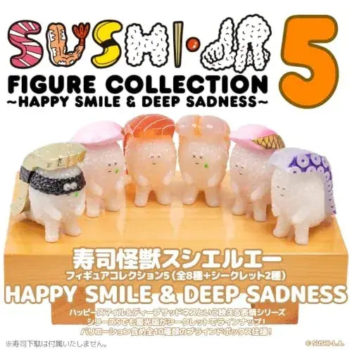 Sentinel Sushi Kaiju Figure Collection 5 8pc PVC Display Set
