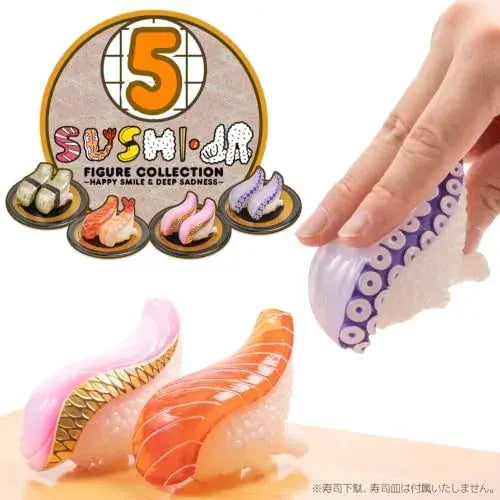Sentinel Sushi Kaiju Figure Collection 5 8pc PVC Display Set