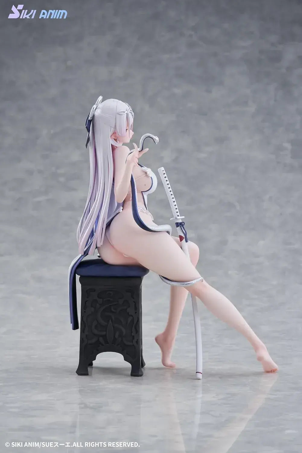 Siki Anim Blue & White Snake 1/7 Scale PVC ABS Pre-painted Figure