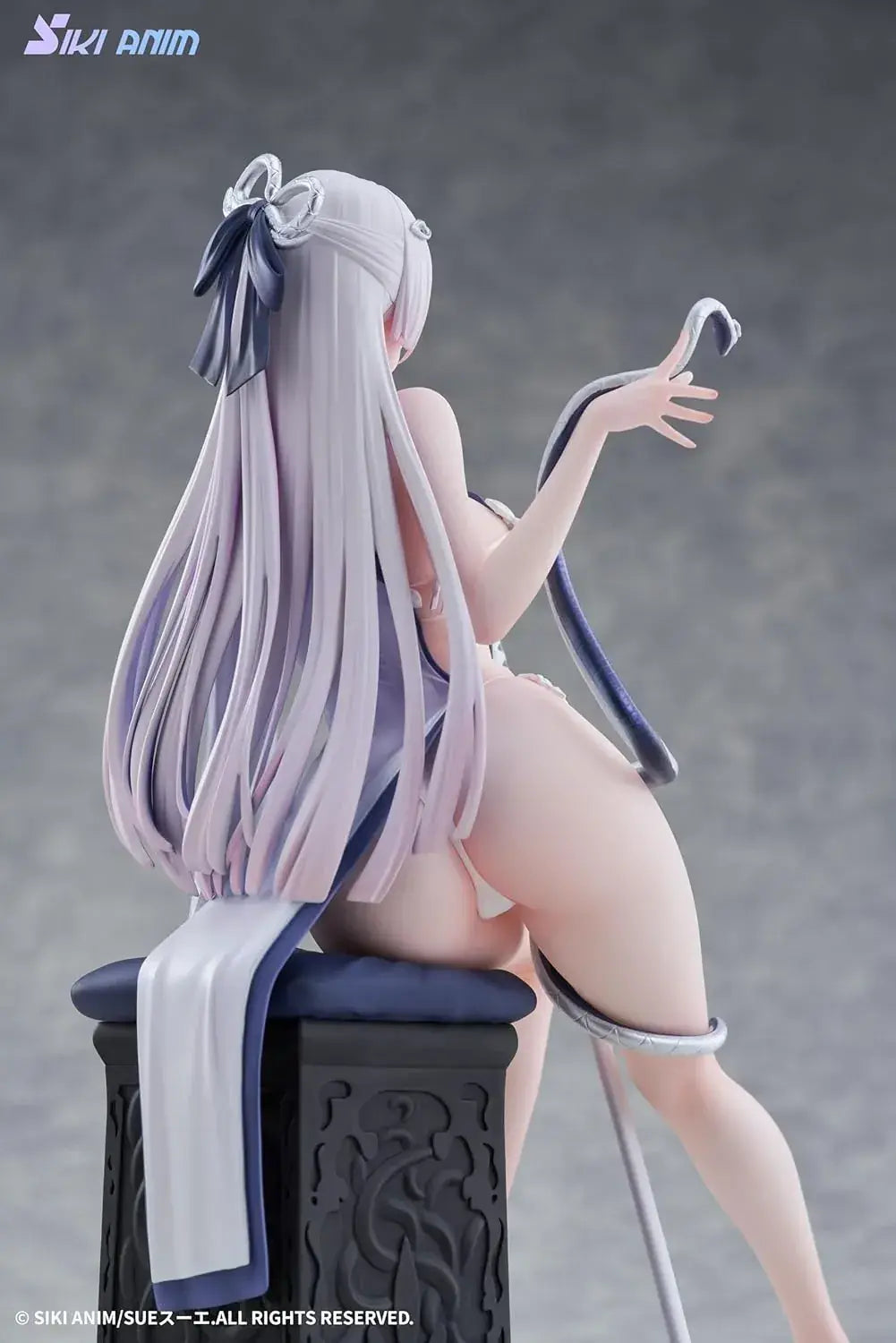 Siki Anim Blue & White Snake 1/7 Scale PVC ABS Pre-painted Figure