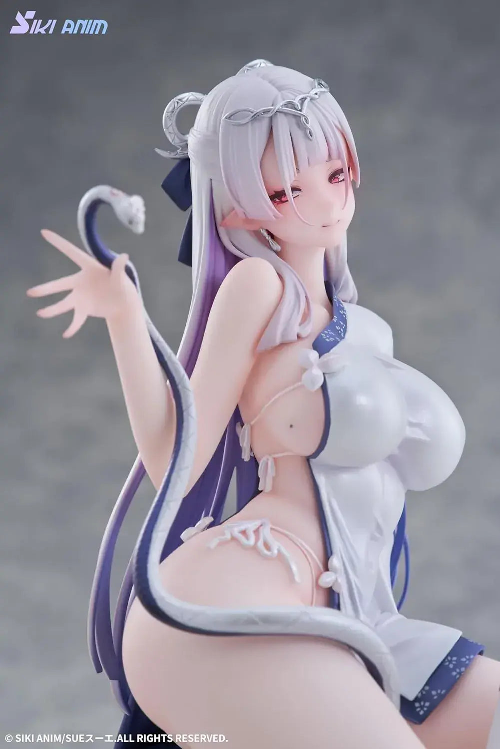 Siki Anim Blue & White Snake 1/7 Scale PVC ABS Pre-painted Figure