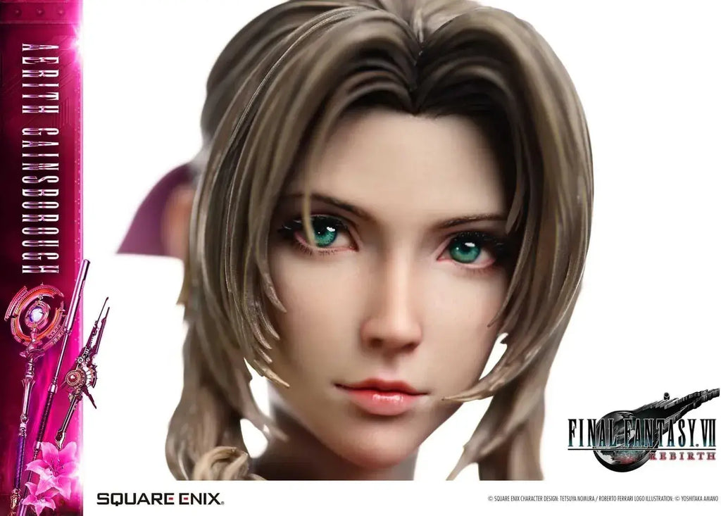 Square Enix Aerith Gainsborough Figure FFVII Rebirth DX Statue