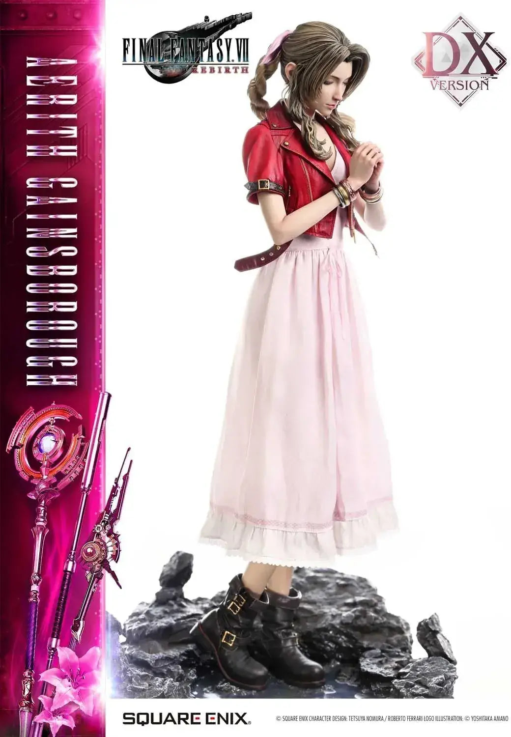 Square Enix Aerith Gainsborough Figure FFVII Rebirth DX Statue
