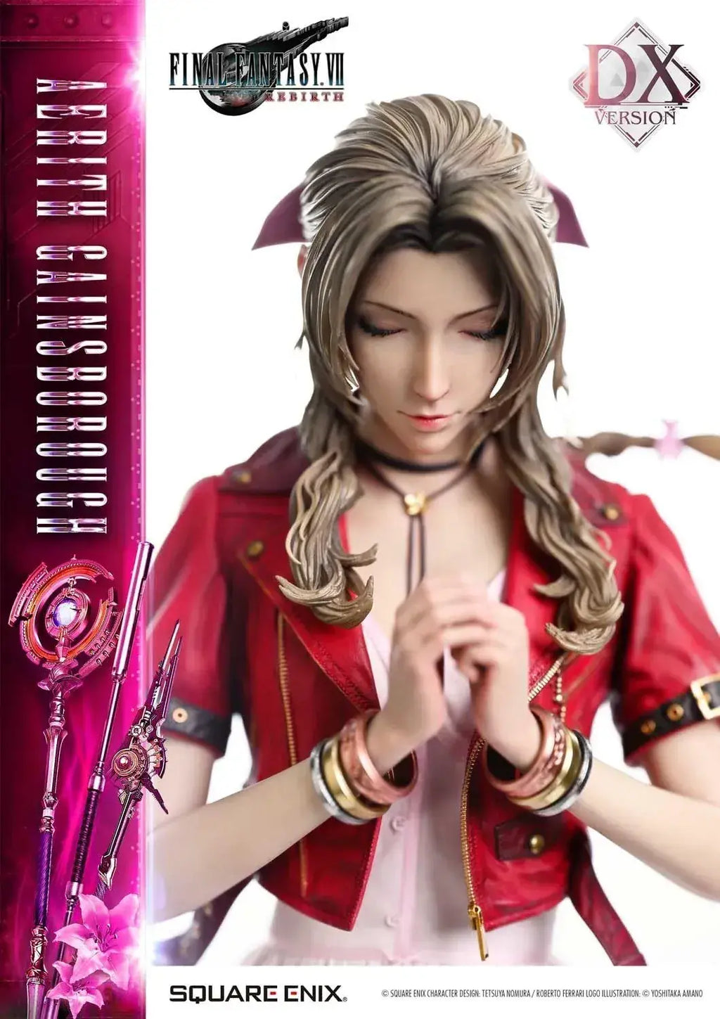 Square Enix Aerith Gainsborough Figure FFVII Rebirth DX Statue