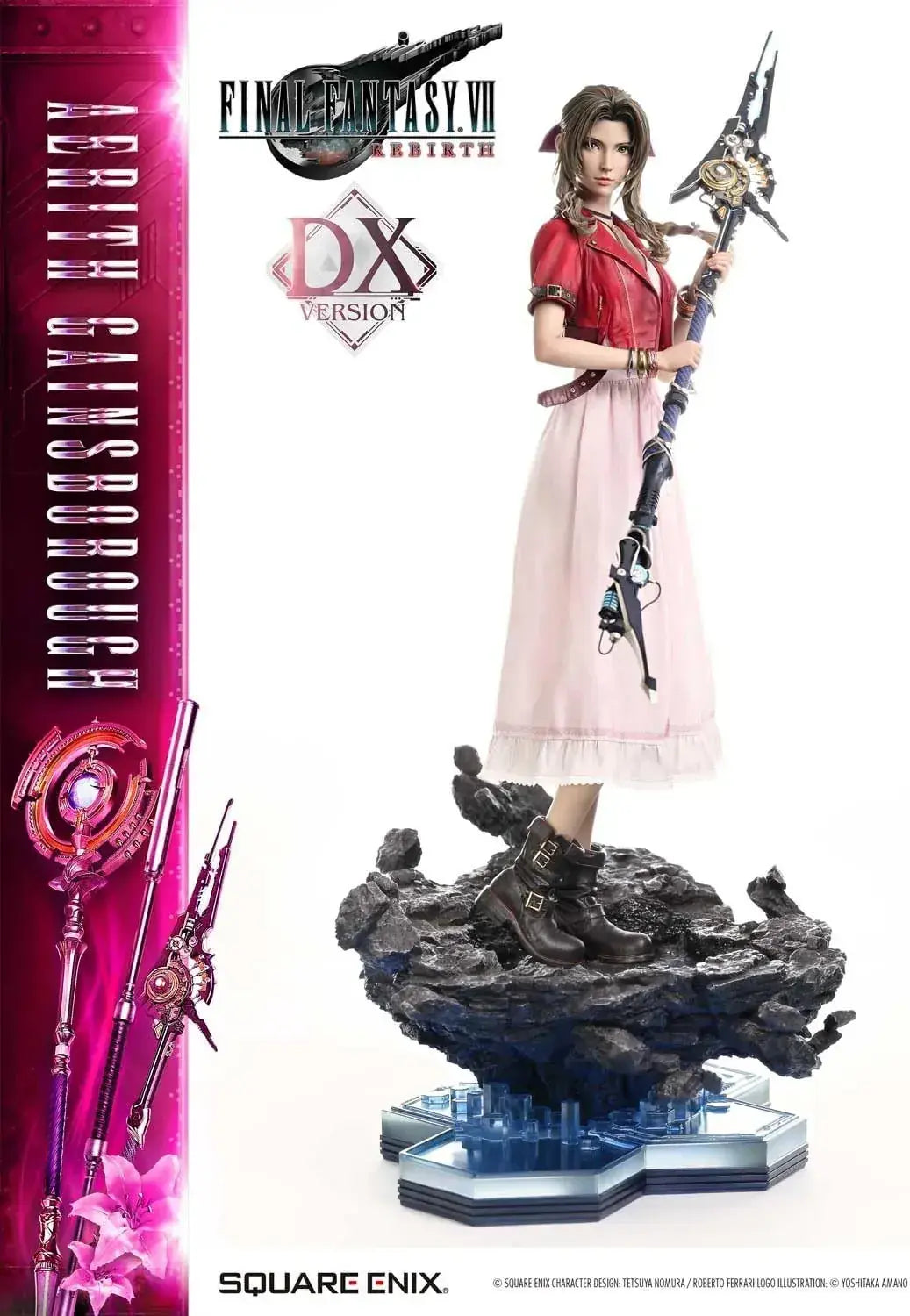 Square Enix Aerith Gainsborough Figure FFVII Rebirth DX Statue