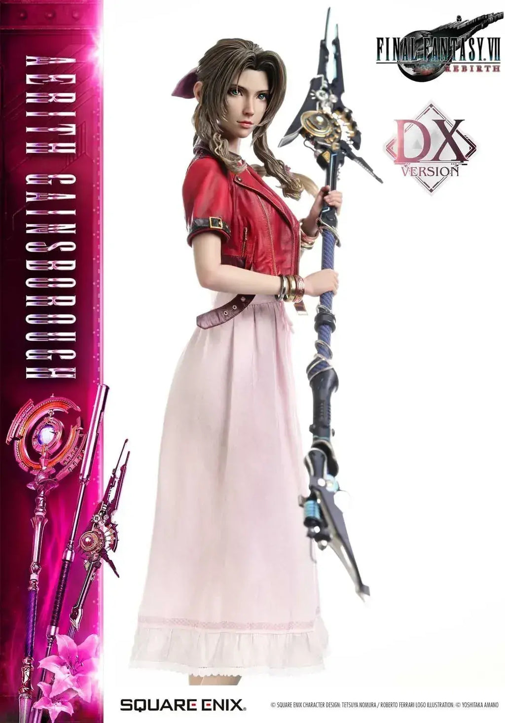 Square Enix Aerith Gainsborough Figure FFVII Rebirth DX Statue