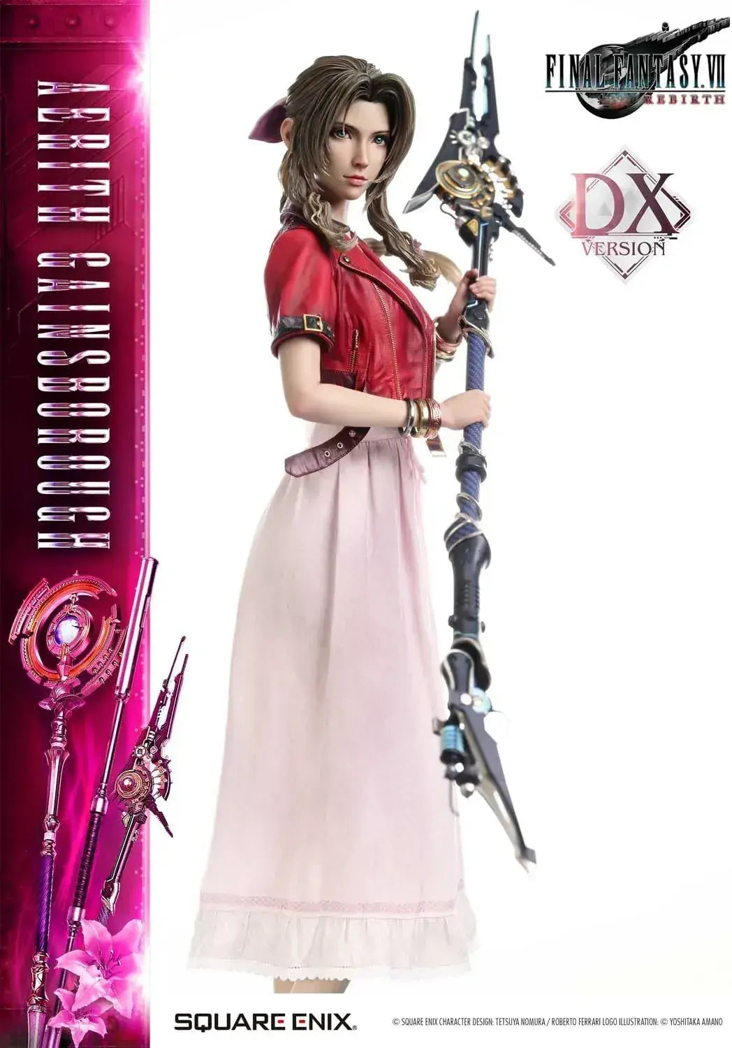 Square Enix Aerith Gainsborough Figure FFVII Rebirth DX Statue