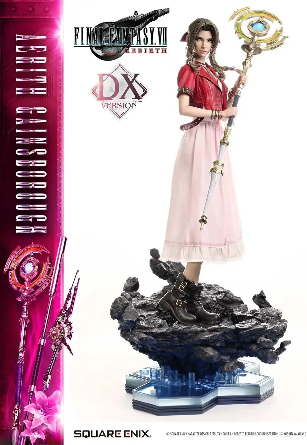 Square Enix Aerith Gainsborough Figure FFVII Rebirth DX Statue