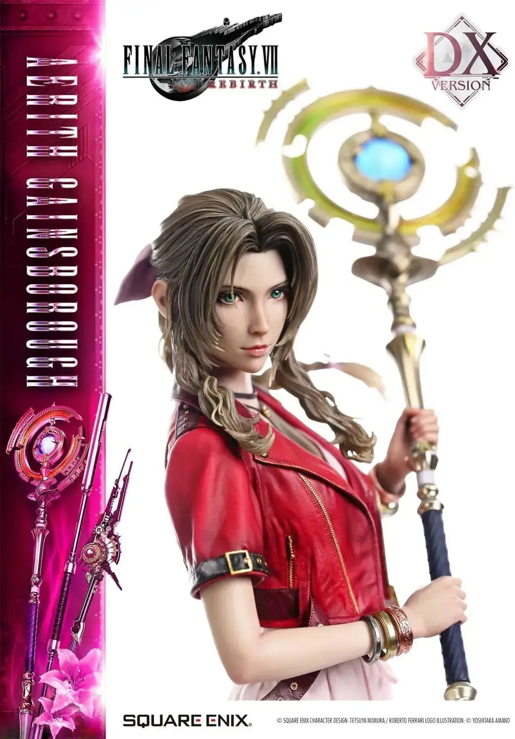 Square Enix Aerith Gainsborough Figure FFVII Rebirth DX Statue