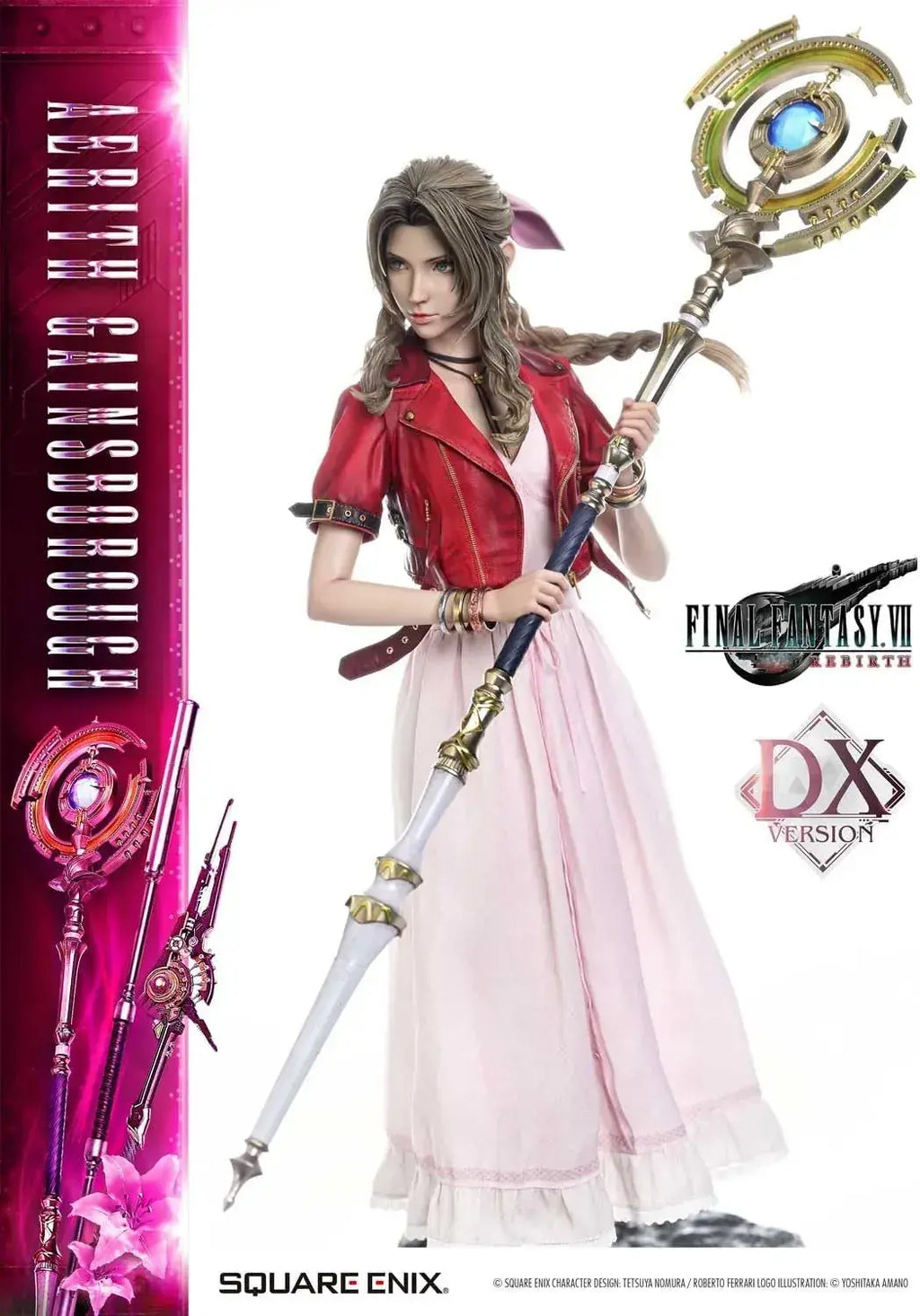 Square Enix Aerith Gainsborough Figure FFVII Rebirth DX Statue