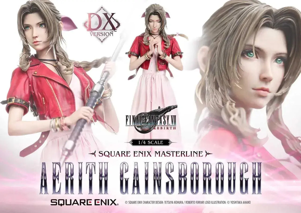 Square Enix Aerith Gainsborough Figure FFVII Rebirth DX Statue