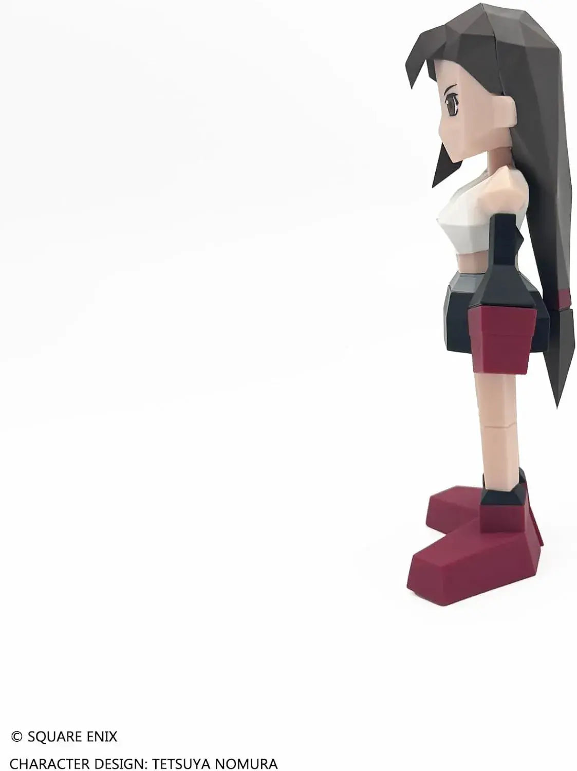 Square Enix FINAL FANTASY VII Tifa Sofubi Figure Polygon 14 cm