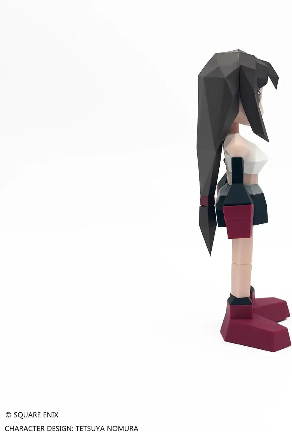 Square Enix FINAL FANTASY VII Tifa Sofubi Figure Polygon 14 cm
