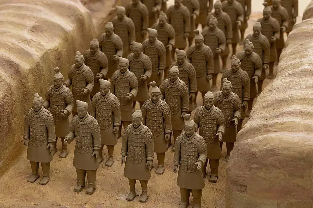 StudioSYUTO Terracotta Warrior Figure Plastic Model 1/35 Scale
