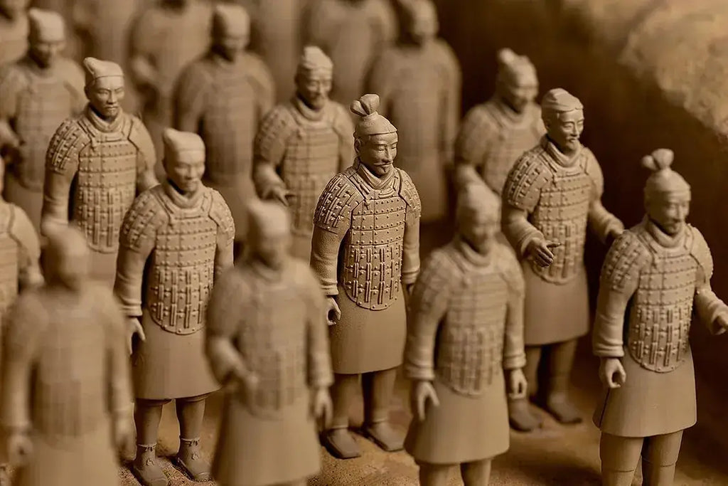 StudioSYUTO Terracotta Warrior Figure Plastic Model 1/35 Scale