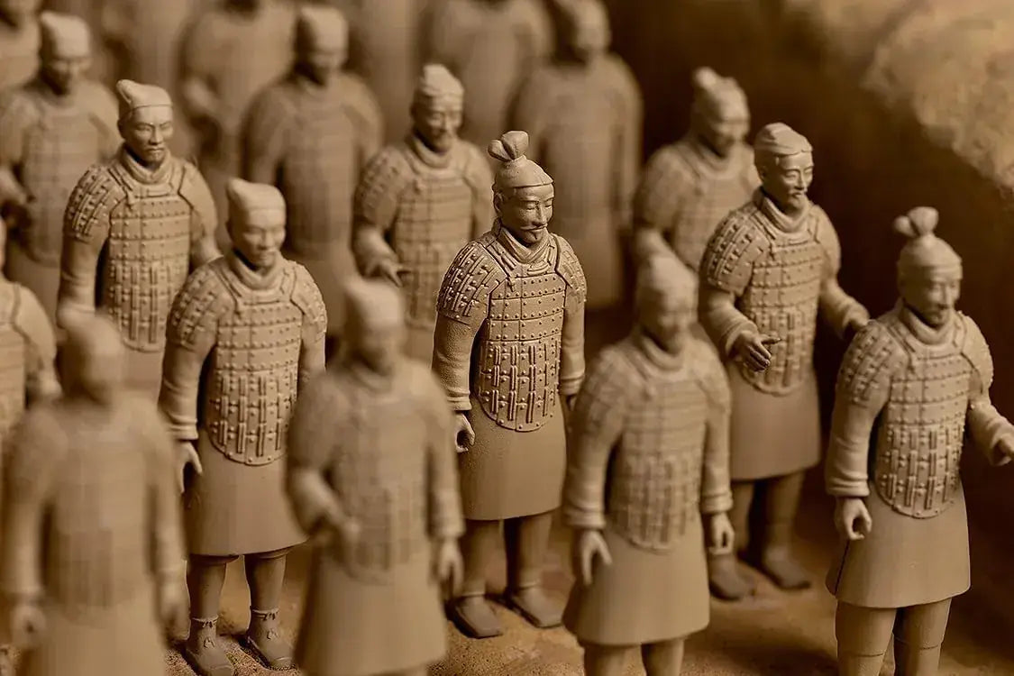 StudioSYUTO Terracotta Warrior Figure Plastic Model 1/35 Scale