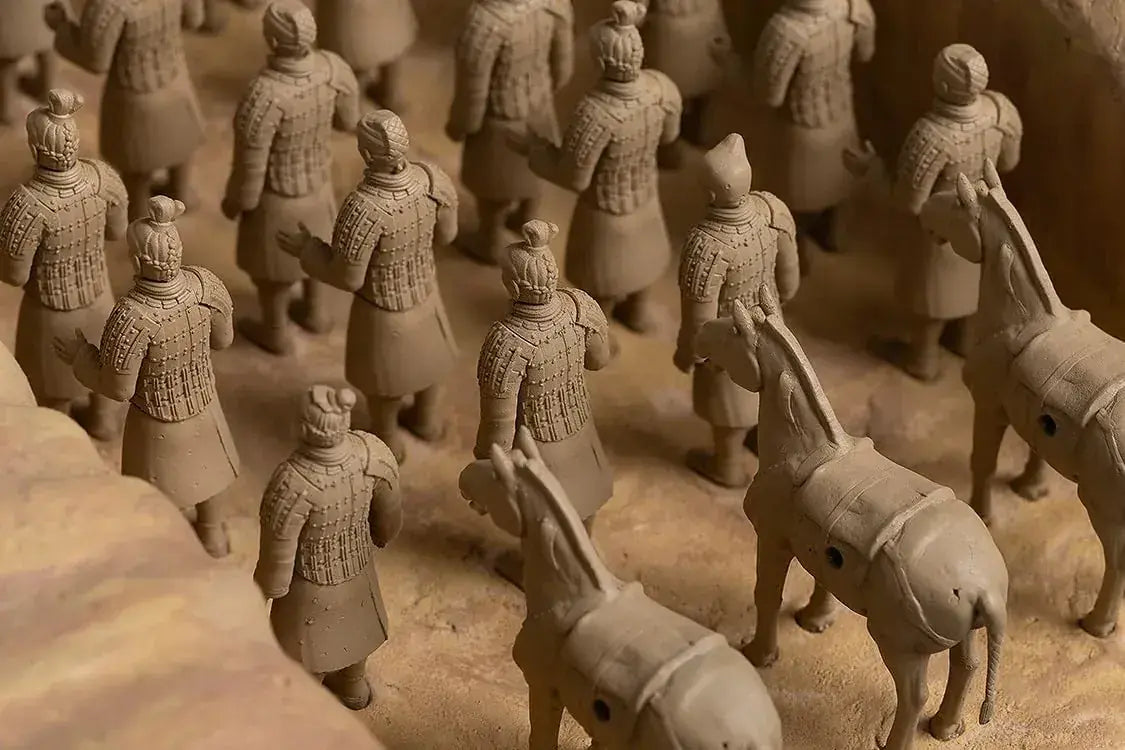 StudioSYUTO Terracotta Warrior Figure Plastic Model 1/35 Scale
