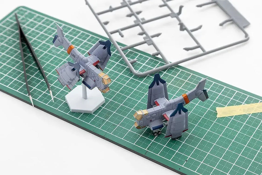 StudioSYUTO Evangelion YAGR 3B VTOL Aircraft Model Kit 2-Pack