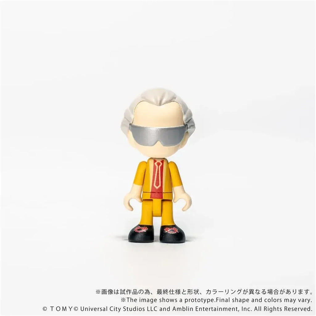 Takara Tomy Back to the Future Time Machine Figure Toy Display