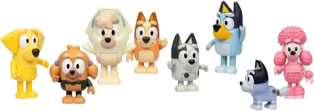 Takara Tomy Blue Friends DX Figure Set, 8 Poseable Characters