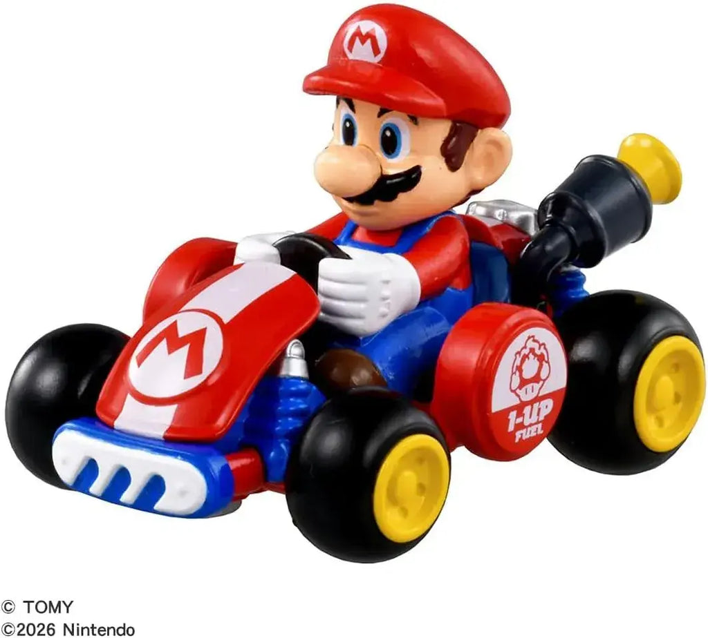 Takara Tomy Dream Tomica Mario Kart World Mario Mini Car Metal