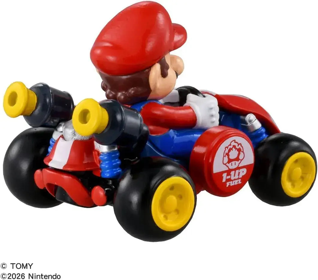 Takara Tomy Dream Tomica Mario Kart World Mario Mini Car Metal