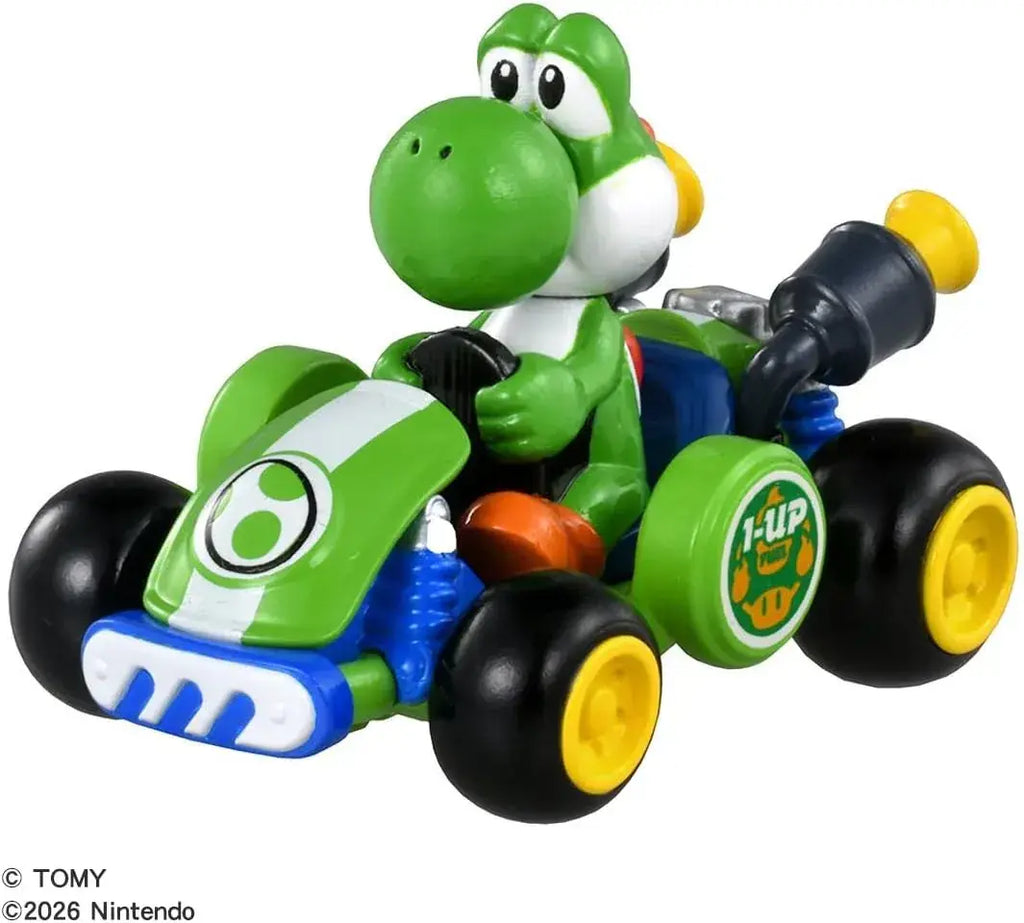 Takara Tomy Dream Tomica Mario Kart World Yoshi Mini Car Toy