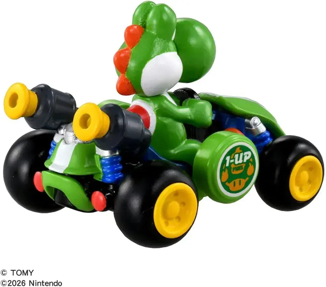 Takara Tomy Dream Tomica Mario Kart World Yoshi Mini Car Toy