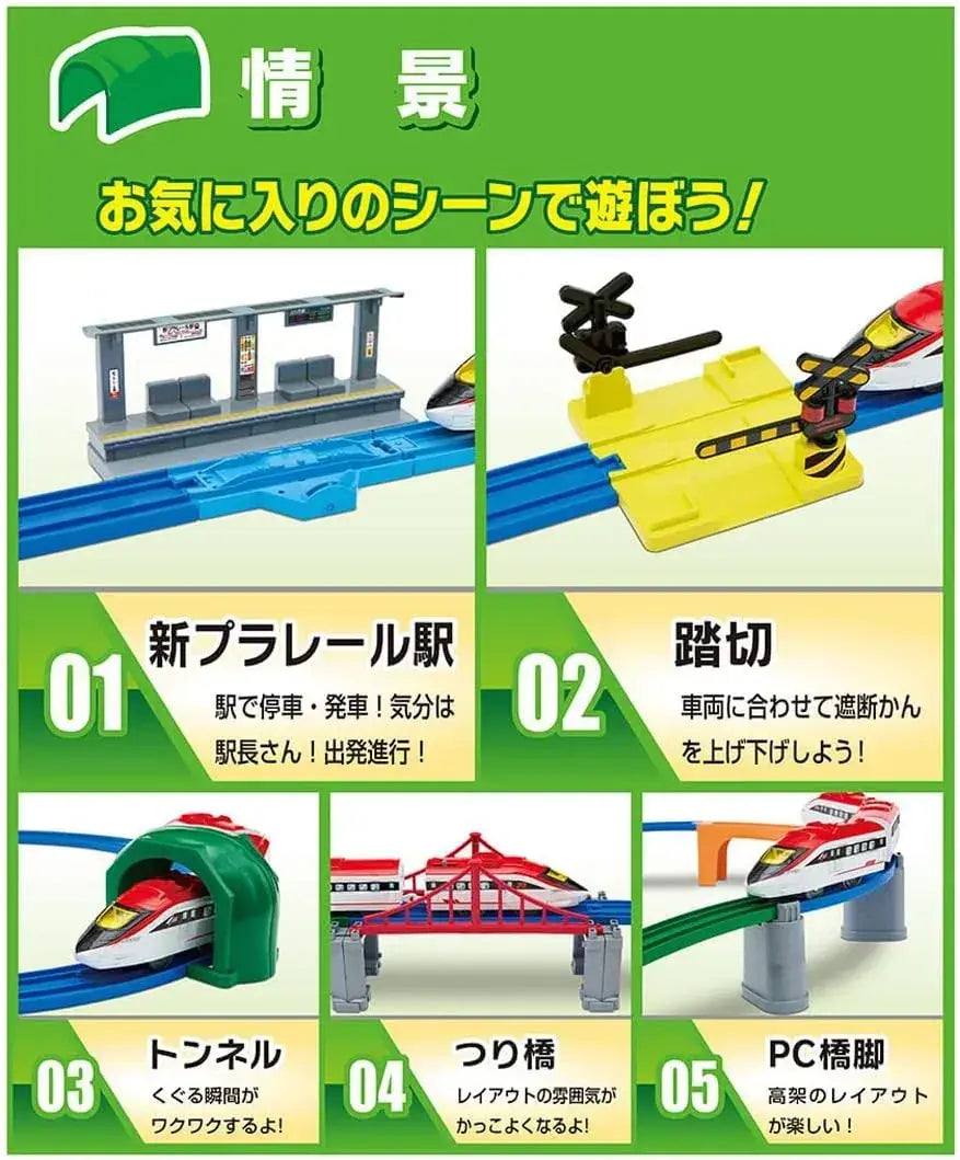 Takara Tomy Plarail Best Selection Train Set, Screw Lid, Ages 3+