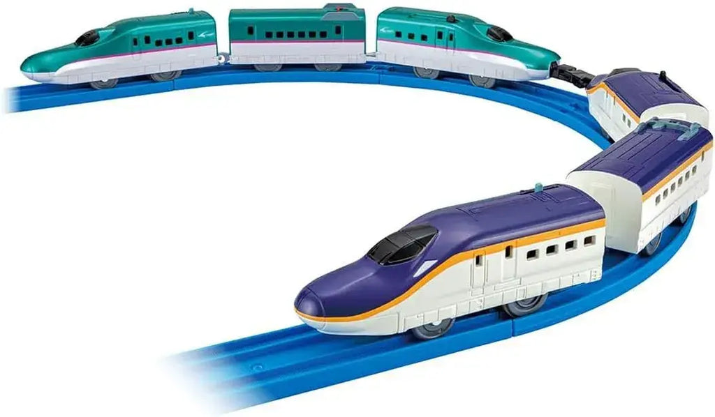Takara Tomy Plarail Gacha Gacha Link Shinkansen Train Toy Set