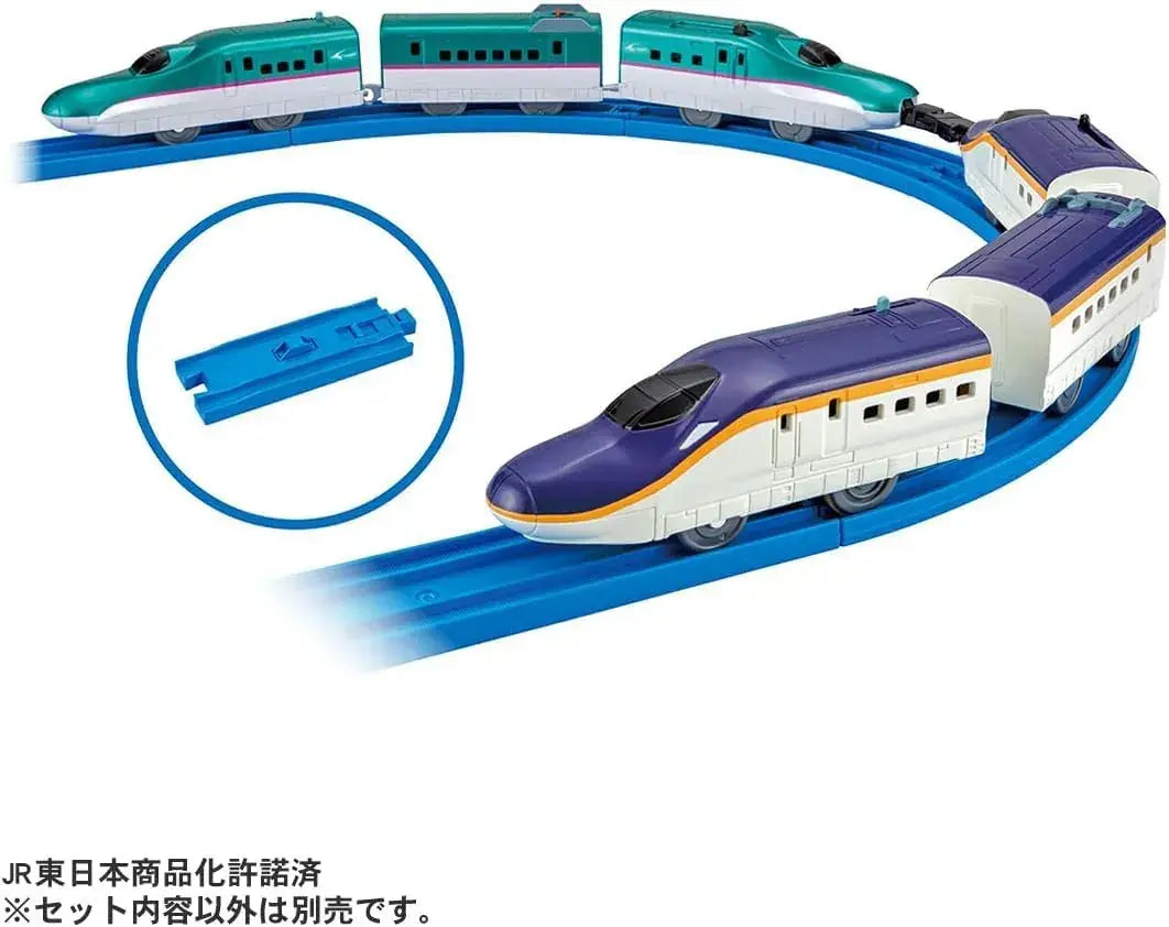 Takara Tomy Plarail Gacha Gacha Link Shinkansen Train Toy Set