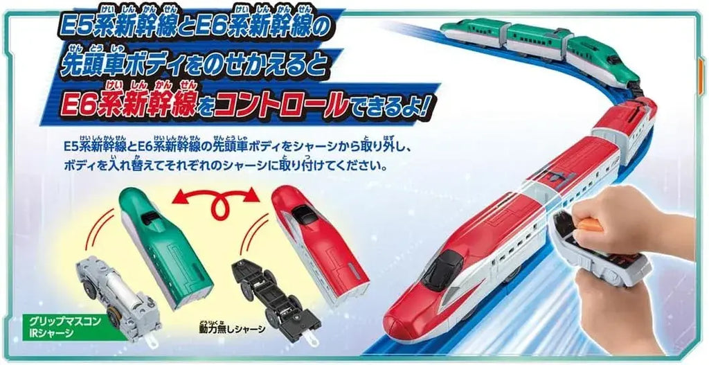 Takara Tomy Plarail Grip Controller Train Toy Set, 3+ Years