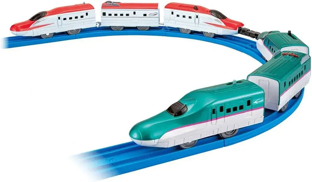 Takara Tomy Plarail Shinkansen Link Train Toy Set with Trigger