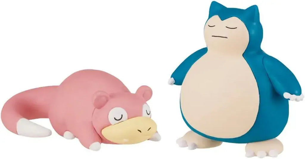 Takara Tomy Pokemon Moncolle Yadon Snorlax PVC Figure Set Japan