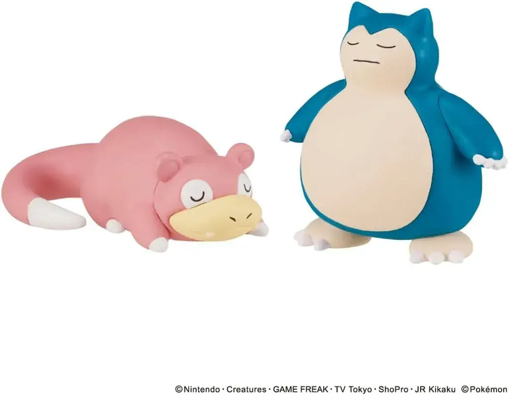Takara Tomy Pokemon Moncolle Yadon Snorlax PVC Figure Set Japan