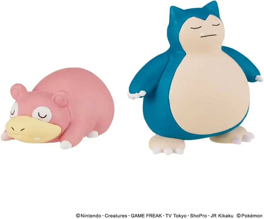 Takara Tomy Pokemon Moncolle Yadon Snorlax PVC Figure Set Japan