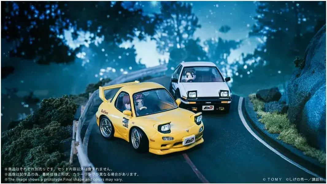 Takara Tomy Initial D Mazda RX-7 FD3S Figure 10 cm Collectible