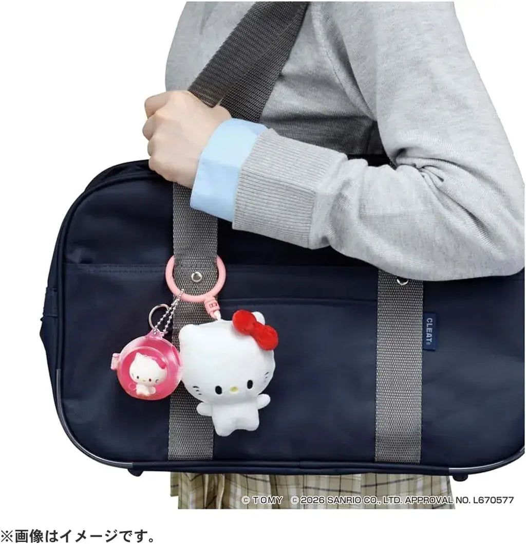 Takara Tomy Sanrio Puni Comic Punitto Figure and Carrying Case
