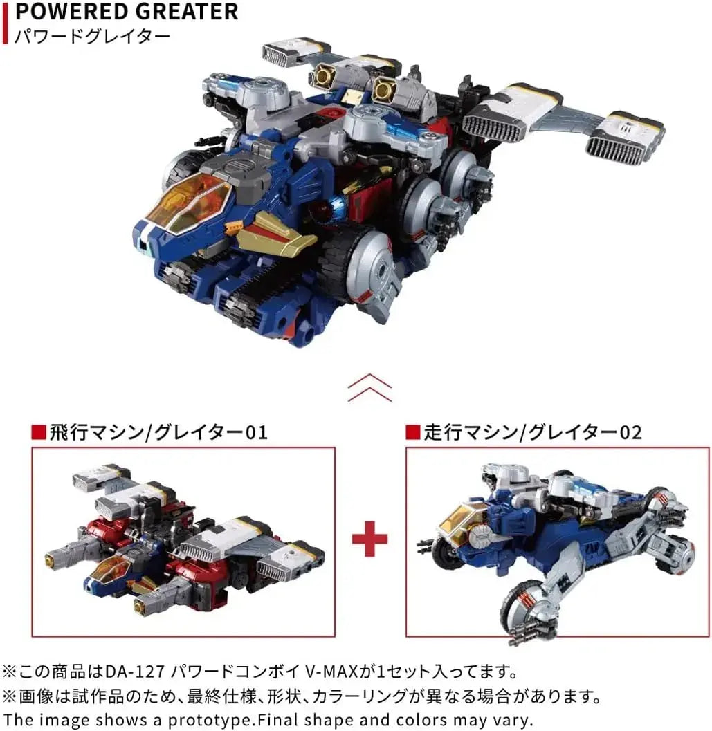 Takara Tomy T SPARK Diaclone DA127 Powered Convoy VMAX Figure Set