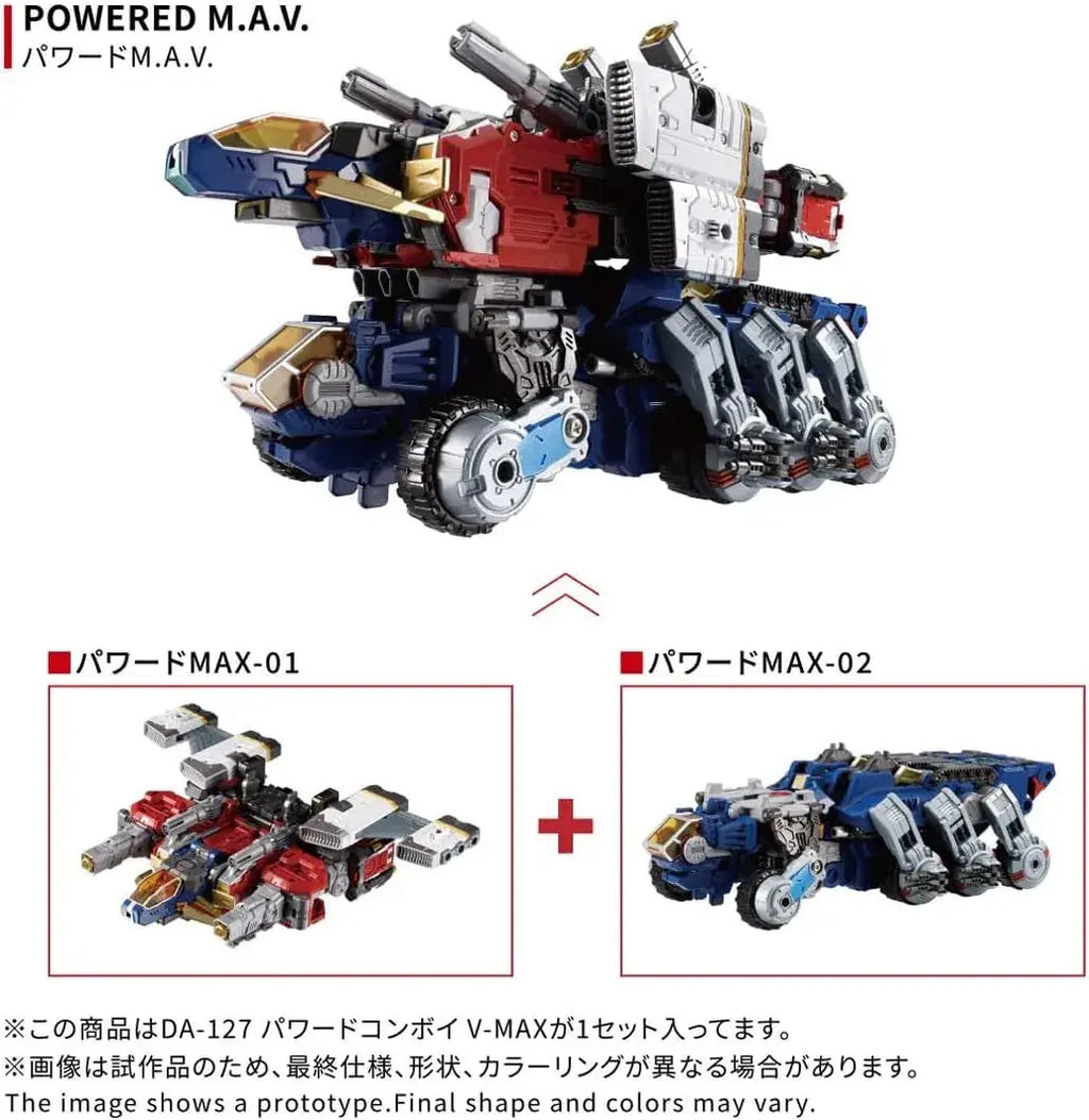 Takara Tomy T SPARK Diaclone DA127 Powered Convoy VMAX Figure Set