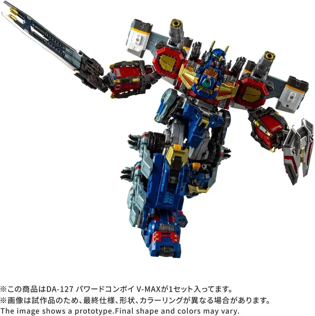 Takara Tomy T SPARK Diaclone DA127 Powered Convoy VMAX Figure Set