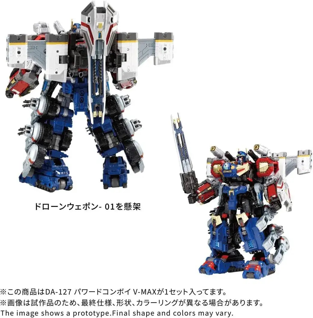 Takara Tomy T SPARK Diaclone DA127 Powered Convoy VMAX Figure Set