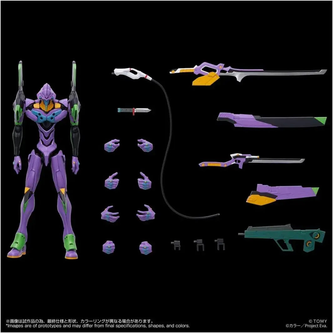 Takara Tomy T SPARK Evangelion Unit 01 TOYRISE Action Figure