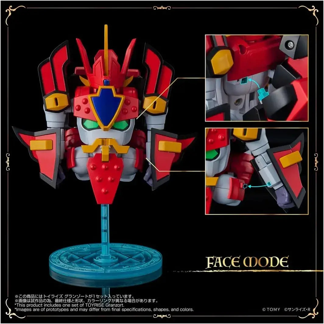 Takara Tomy Spark Toyrise Gransort Transforming Figure Display