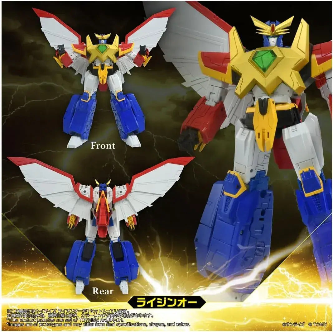 Takara Tomy T SPARK TOYRISE Raijin Oh Transforming Robot Figure