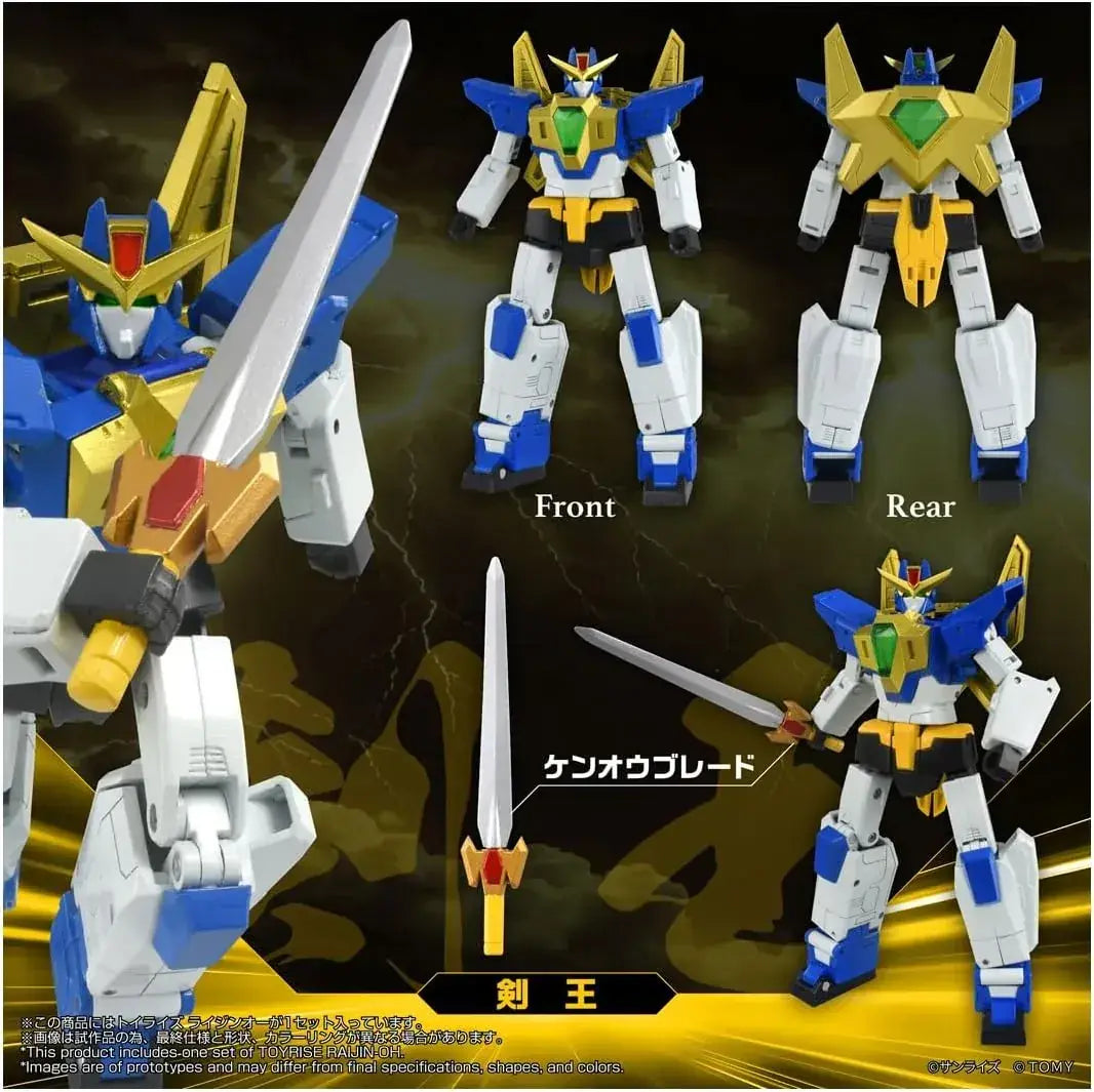 Takara Tomy T SPARK TOYRISE Raijin Oh Transforming Robot Figure